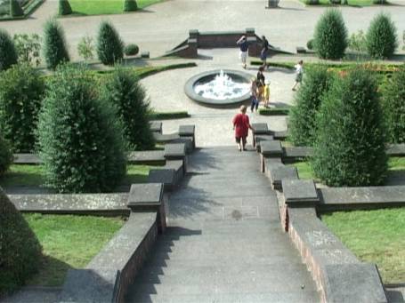 Kamp-Lintfort : Kloster Kamp, barocker Terrassengarten